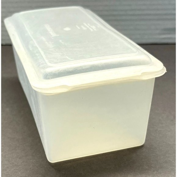 Vintage Tupperware Butter Keeper with Lid 72-1 Small Rectangle 1954 USA Dish - Picture 12 of 13